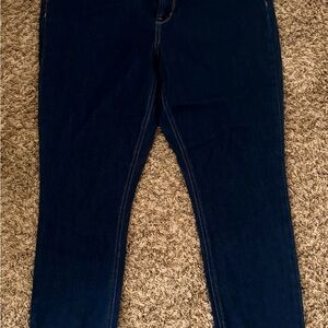 Dark Blue Women's Stretch Denim Jeans